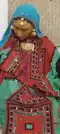 Balochi woman with Balochi ornaments