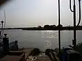Char on the river at Bansberia, Hooghly district