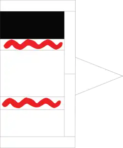 The Kalb tribe flag