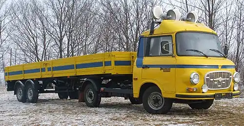 Semi-truck