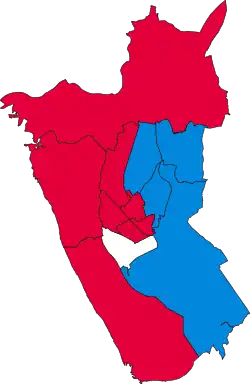 2004 results map
