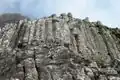 Basalt stacks at Gásadalur