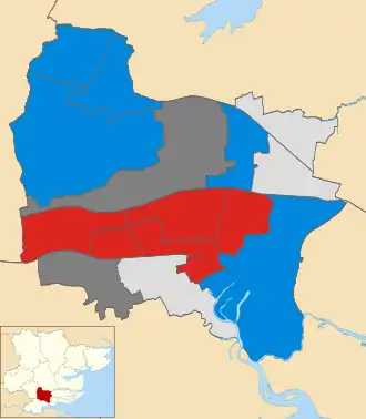 2019 results map