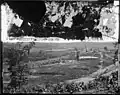 Resaca battlefield, view of railroad