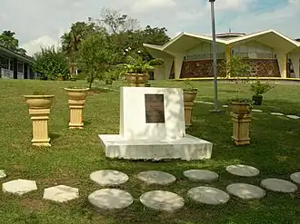 Prisoner of War camp memorial.
