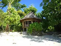 Typical Samoan fale