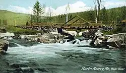 Bear River, North Newry, Maine.