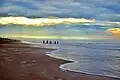 Sunrise at Suryalanka Beach