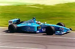 Benetton-Playlife placed third in the Constructors' Championship
