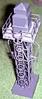 Model of a sanding tower