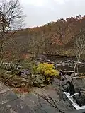 Blackstone River gorge in Blackstone Massachusetts, Massachusetts, and North Smithfield, Rhode Island