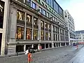 Former extension designed by Alfred Chambon in the 1930s on the Rue des Boiteux/Kreupelenstraat, remodeled in the 2010s