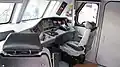 Cab interior