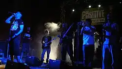Boomdabash & The Cool Steppers band - Live at Positive River festival (2011)