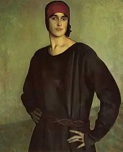 Portrait of Tatiana Chizhova (1924)