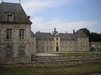 The western facade