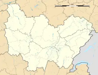 Autun is located in Bourgogne-Franche-Comté