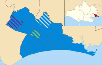 2015 results map