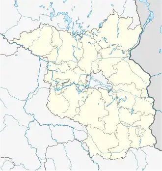 Putlitz is located in Brandenburg