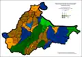 Ethnic structure of Brcko by settlements 1971