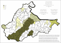 Share of Bosniaks in Brcko by settlements 2013