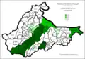 Share of Muslims in Brcko by settlements 1971