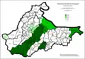 Share of Muslims in Brcko by settlements 1991