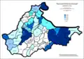 Share of Serbs in Brcko by settlements 1991