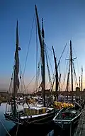 At dusk