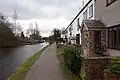 Homes and houseboats on the canal