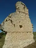 South-east wall, exterior face