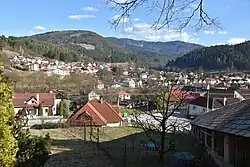 View of Brusno from its church