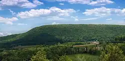 Buck Mountain in the township