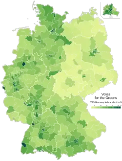Grüne vote