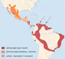 Map of range