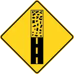 Pavement ends