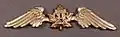 CAF pilot's wing, 2nd issue c. 1920 without hallmark