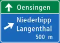 4.61 Second announcement of next exit