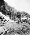 Gold mining in the Totok Minahasa Celebes gold mine