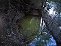 Large dig next to Neabsco Creek, possibly for a Mill works