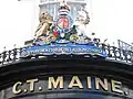 C.T. Maine, suppliers of jewellery to George V (granted c. 1921)