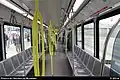 Interior of a Calgary Transit SD160NG (#2306)