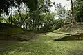 Remains of a ball court