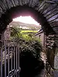 Gate to Holy Well on New Street