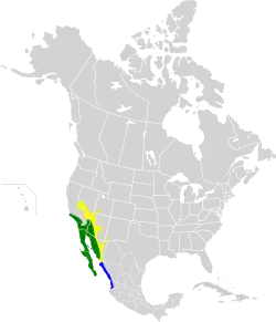 Map of range