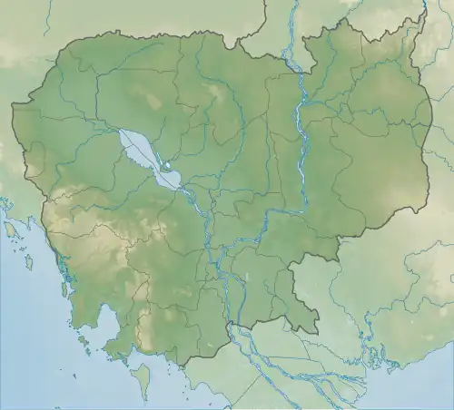 Angkor is located in Cambodia