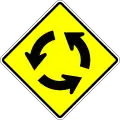 Roundabout ahead