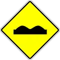 Uneven road
