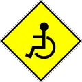 Handicapped crossing