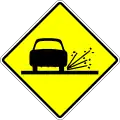 Loose road surface